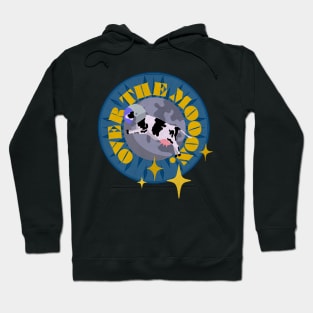 Over the Mooon Space Cow Hoodie